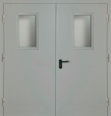 Фото двери «Двупольная со стеклом EI-30» в Самаре