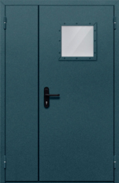 Фото двери «Полуторная со стеклом №87» в Самаре