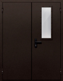 Фото двери «Двупольная со одним стеклом №410» в Самаре