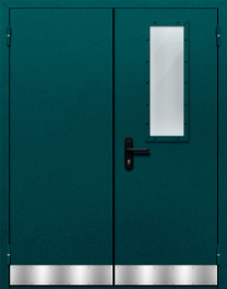 Фото двери «Двупольная с отбойником №33» в Самаре