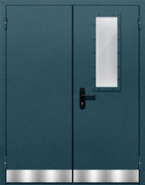 Фото двери «Двупольная с отбойником №34» в Самаре