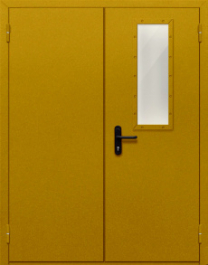 Фото двери «Двупольная со одним стеклом №45» в Самаре