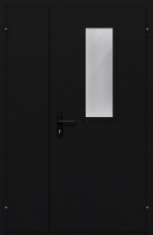 Фото двери «Полуторная со стеклом №24» в Самаре