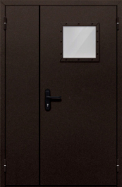 Фото двери «Полуторная со стеклом №810» в Самаре