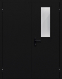 Фото двери «Двупольная со одним стеклом №44» в Самаре