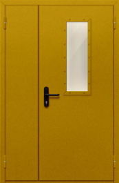 Фото двери «Полуторная со стеклом №25» в Самаре