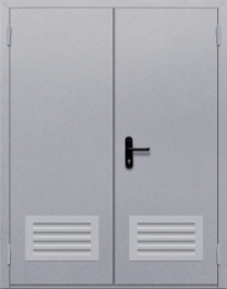 Фото двери «Двупольная с решеткой» в Самаре