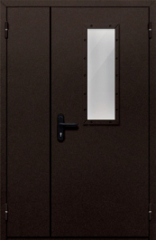 Фото двери «Полуторная со стеклом №210» в Самаре